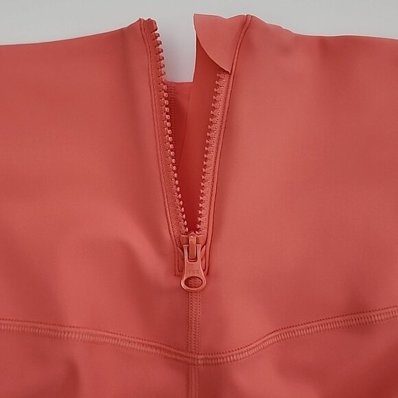 Lululemon Back-Zip High-Rise Paddle Tight 28" Raspberry Cream Size 10 - Picture 13 of 16